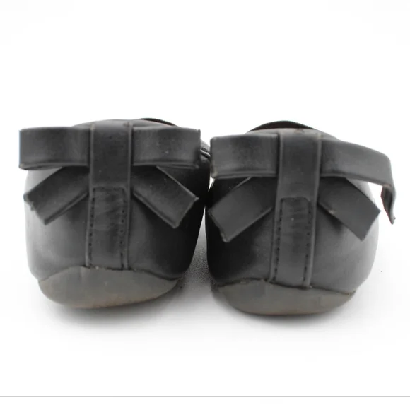 Wonder Nation Toddler Ballet Flats w/ Bows | Size 10 - Picture 3 of 5